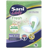 SANI Lady Fresh No4 Extra Damen-Nachtbinden für leichte Inkontinenz 16 Stück