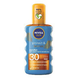 Sonnenschutzspray Öl SPF 30 Protect & Bronze, 200 ml, Nivea Sun