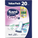 SANI Sensitive Lady Discreet Super No5 Baumwolle Wattepads 20 Stück