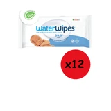 WATERWIPES 99% Water, Geurvrij 720 Stuks (12 Verpakkingen van 60 Stuks) Doos