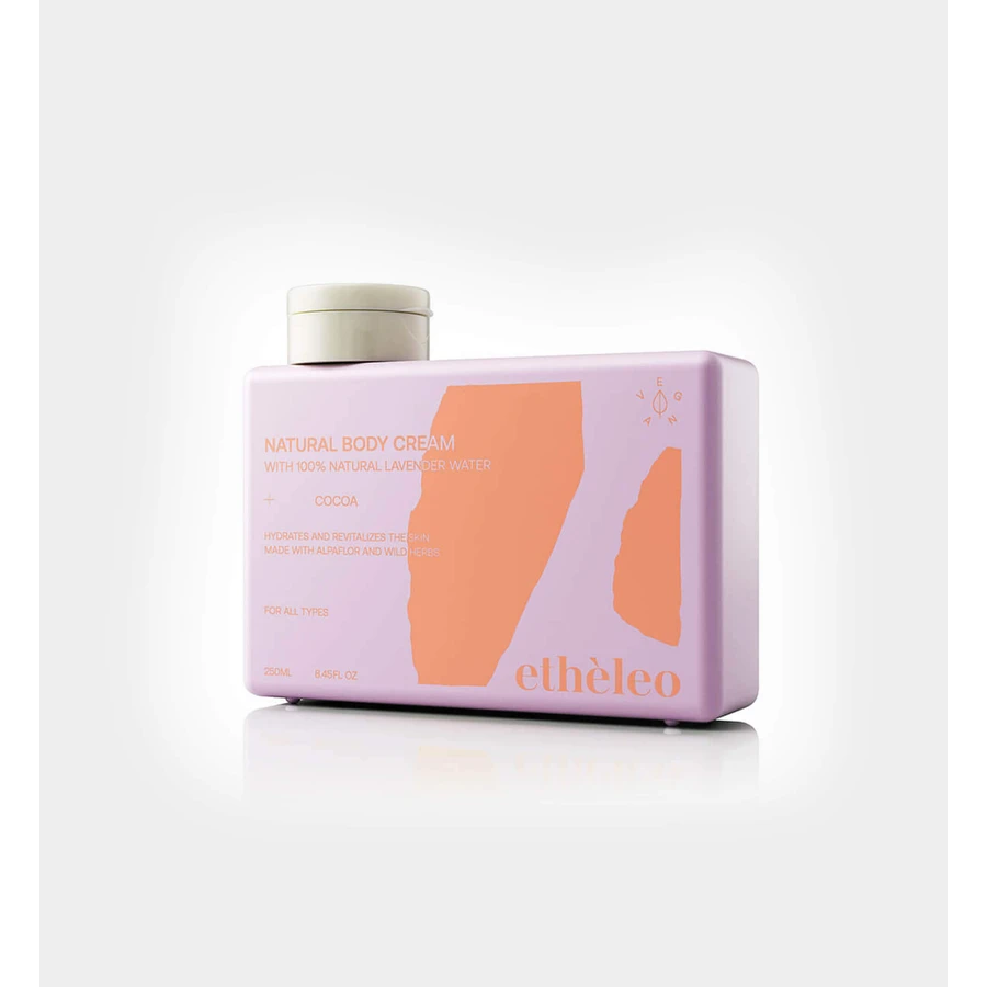 ETHELEO Body Cream Chocolate Cremă de corp hidratantă cu aromă de ciocolată 250ml
