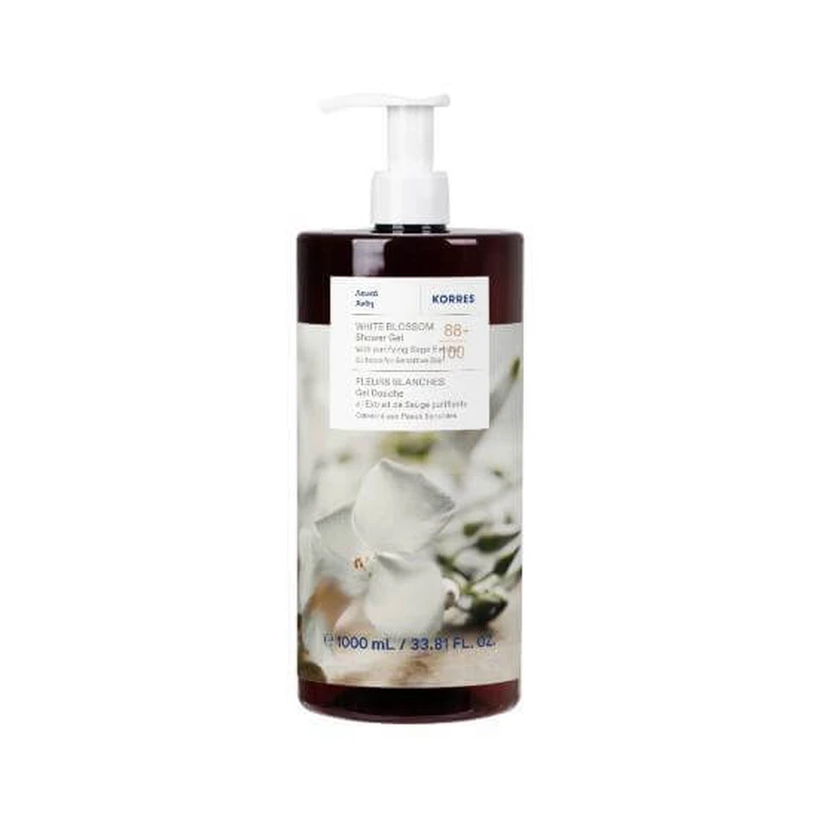 Gel de duș KORRES White Blossom 1000ml