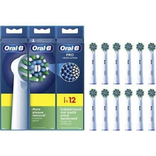 ORAL B Vervangingskoppen Cross Action Pro 12 stuks MEGA PACK