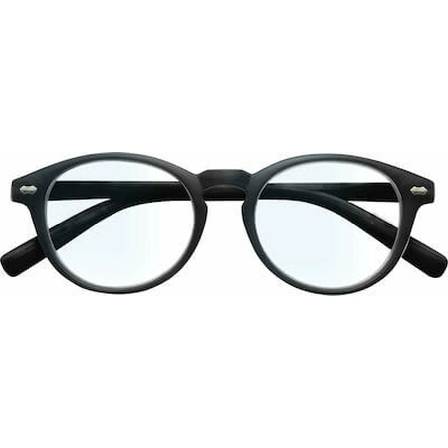 EYELEAD Reading-Presbyopia Glasses Black With Blue Light Filter B187 +0.00
