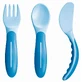 MAM Posate per bambini Forchetta, cucchiaio, coltello per 6+ mesi 515B