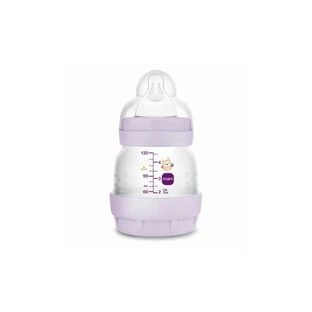 MAM Sticlă de plastic Easy Start Anti-Colic Sticlă de silicon 0+ luni 130ml