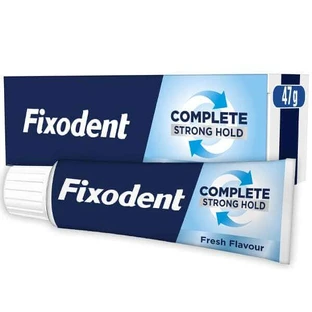 FIXODENT Crema Fijadora Original Completa para Dentaduras Artificiales 40gr (Fijación Fuerte)