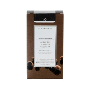KORRES Arganöl Advanced Colorant Haarfärbemittel 1.0 Schwarz Natürlich