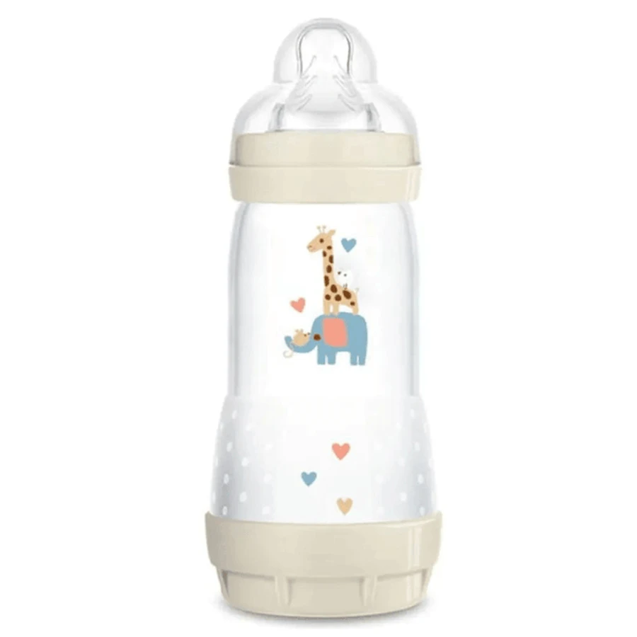 MAM Plastic Bottle Easy Start Anti-Colic with Silicone Liner 4+ Months 320ml