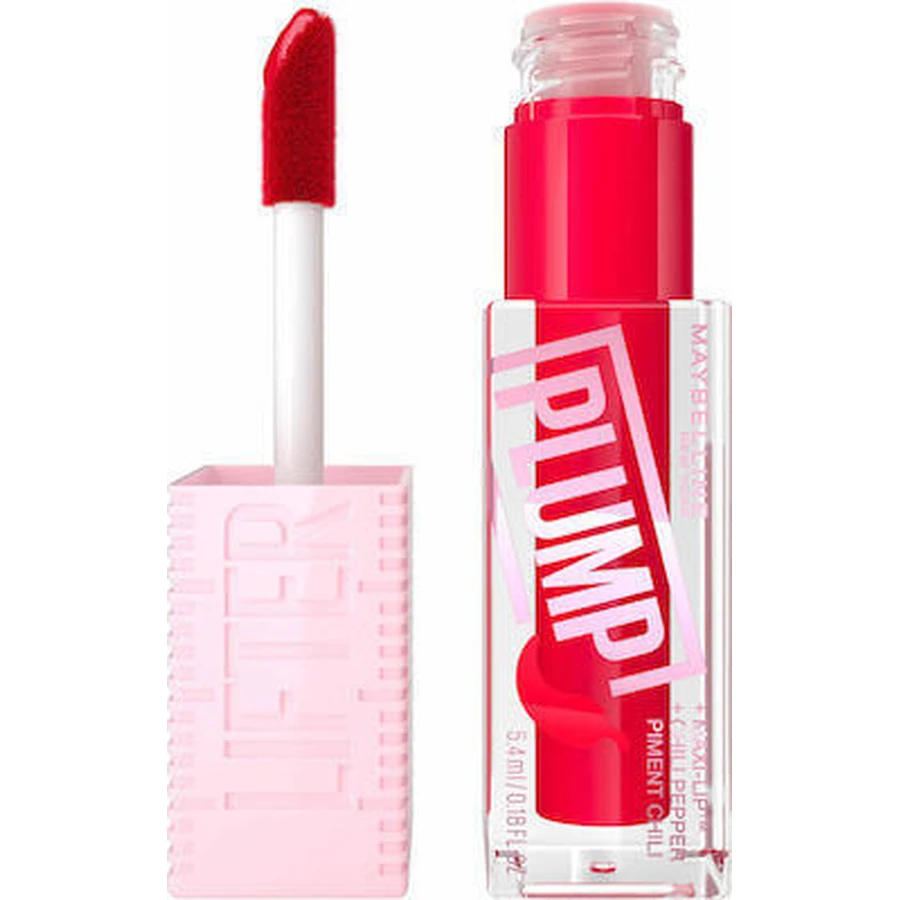 MAYBELLINE Lifter Plumping Gloss 004 Rote Flagge für Lippenvolumen 5.4ml