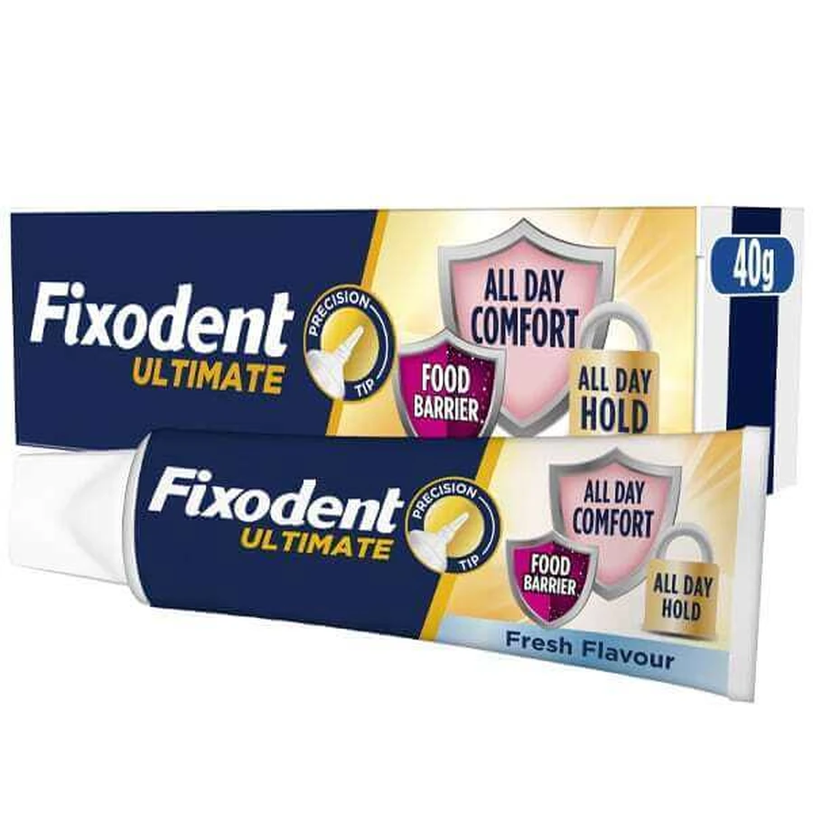 FIXODENT Professionele Fixerende Crème voor Kunstgebitbescherming 40g