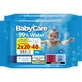 BABYCARE Șervețele pentru copii 99% apă Mini (20x2) 40 bucăți