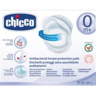 CHICCO Tampoane de sân Tampoane de sân antibacteriene x30 bucăți