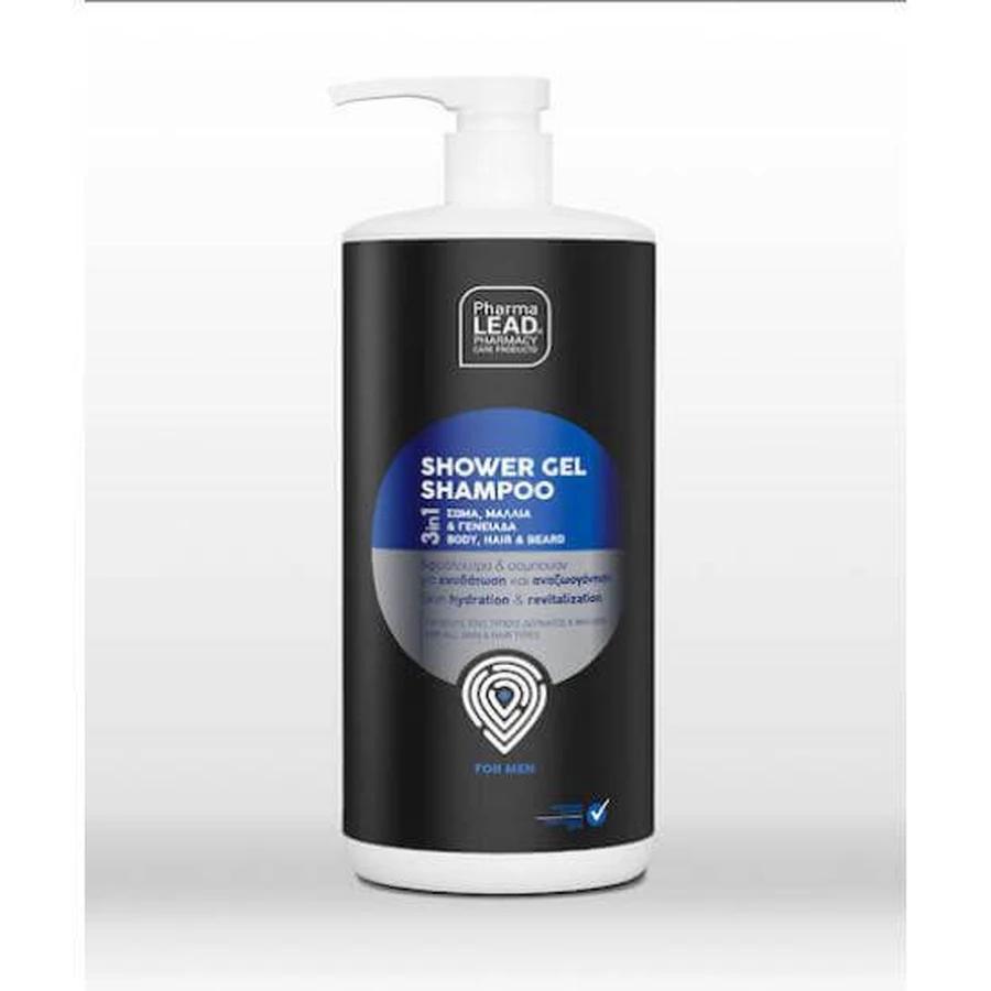 PHARMALEAD Gel doccia uomo Shampoo Gel doccia e Shampoo 1000ml