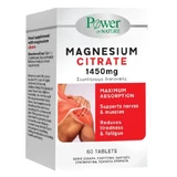 POWER OF NATURE Magnesium Citrate 1450mg Magnesium Citrate 60 Tablets