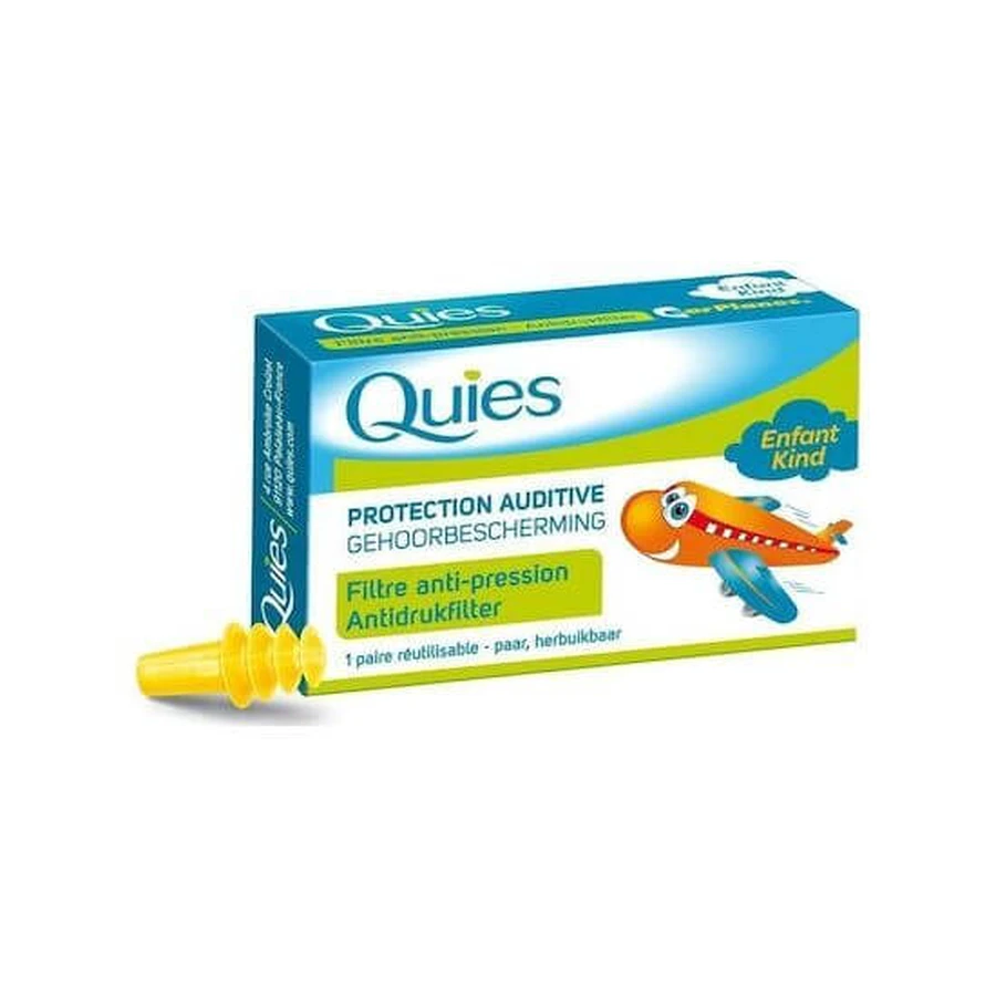 PHARMAQ Quies EarPlanes dopuri de urechi pentru copii x1