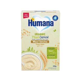 HUMANA Organic Cream with Semiglue for 4+ Months 200g