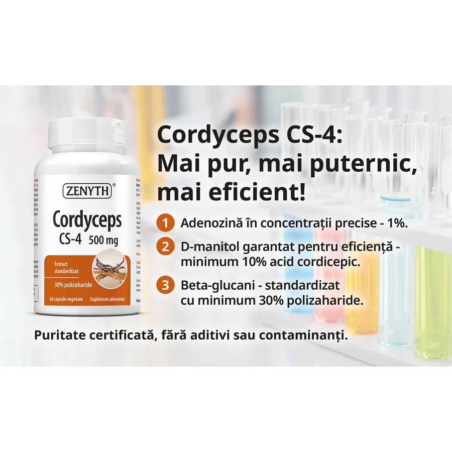 Cordyceps CS-4, 60 capsules, Zenyth