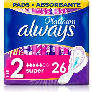 ALWAYS Ultra Platinum assorbenti lunghi con ali n. 2, 26 pezzi