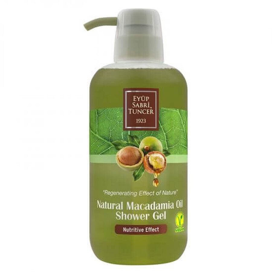 Duschgel mit natürlichem Macadamia-Öl, 600 ml, Eyup Sabri Tuncer