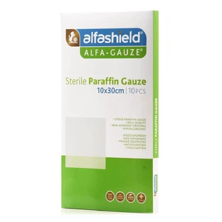 ALFASHIELD Paraffin gauze 10x30 10 Pieces
