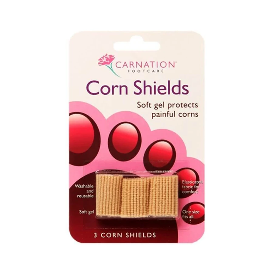 CARNATION Corn Shields Toe Protectors, soulage la douleur, absorbe les chocs et réduit la friction des orteils 3 pièces