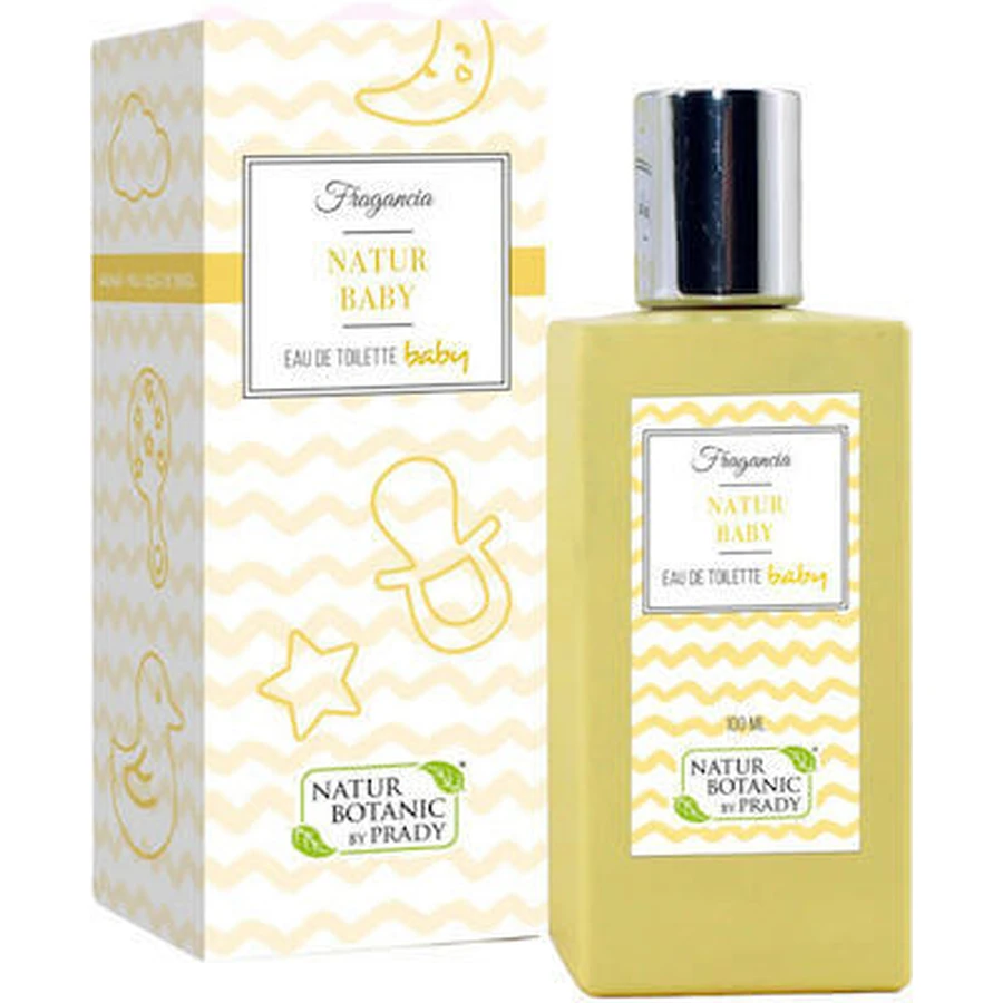 PRADY Natur Profumo per neonati all'arancia, palissandro brasiliano e pesca 100ml