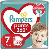 PAMPERS Pants 360° Pants No. 7 For 17+ kg 22 Pieces