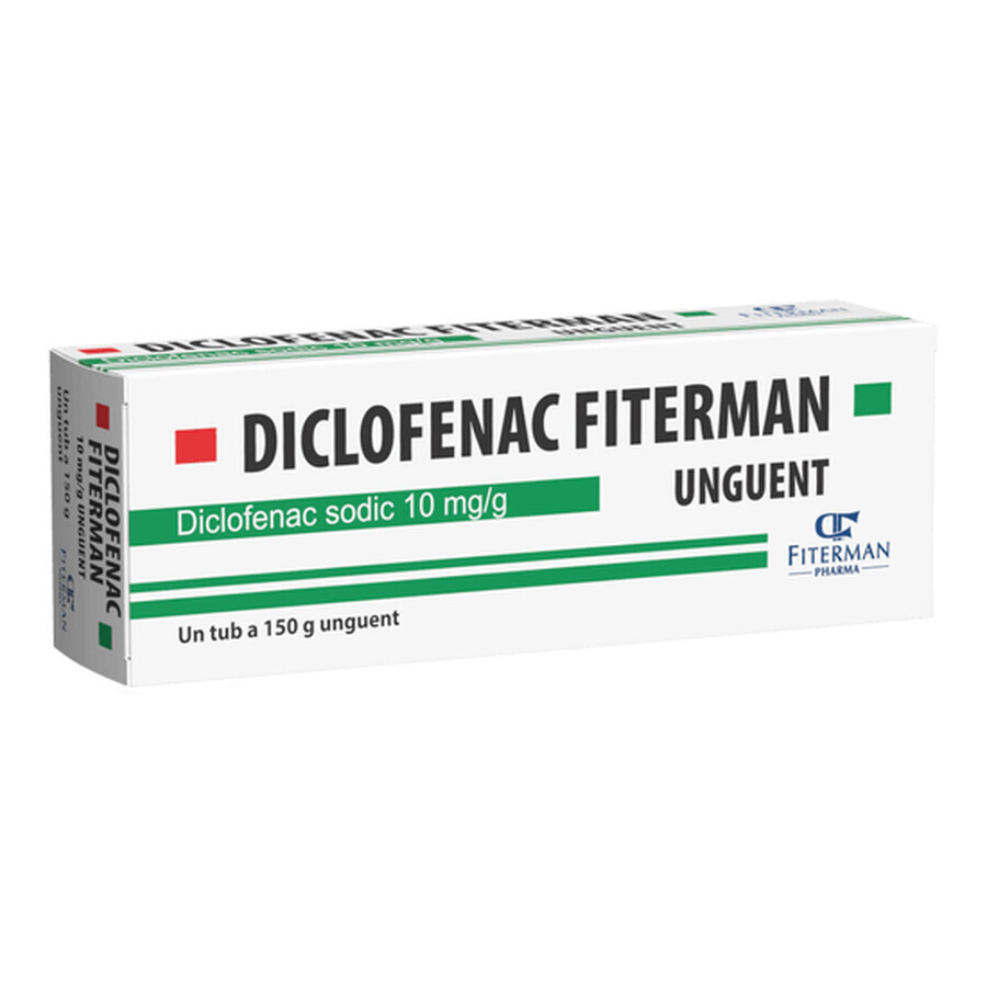 Diclofenac-Salbe, 10 mg/g, 150 g, Fiterman