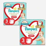 PAMPERS Premium Pants No3 ( 2 Paquetes de 70 piezas ) 140 Piezas