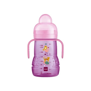 MAM Transition Bottle Trainer cu mamelon și piesă bucală 4+ luni 450G 220ml