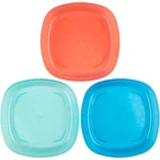 DR BROWN'S Set Shallow dinner plates 3 pieces TF 022