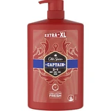 OLD SPICE Captain Douchegel & Shampoo voor mannen 1000ml