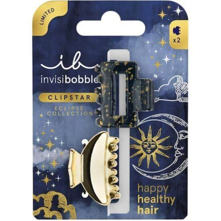 AMBITAS Invisibobble Clipstar Lunar Glam 2 Pieces