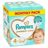 PAMPERS Baby Windeln Premium Care No.4 9-14Kgr 188 Stück MSB