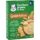 GERBER BIO Para Bebé Cereales de Cereal y Crecimiento con Trigo Avena y Sabor Galleta Sin Azúcar A partir de 6 Meses 200gr