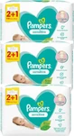 PAMPERS Babydoekjes Gevoelige Babydoekjes 3x52 Stuks (2+1GIFT)