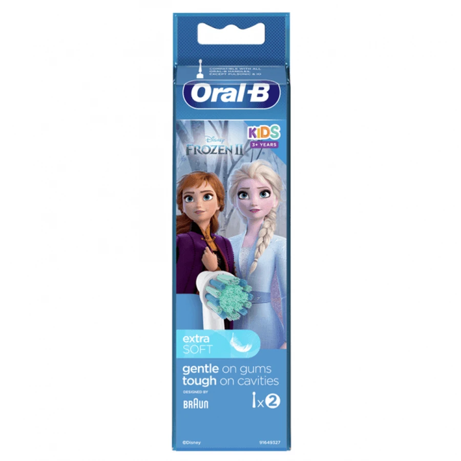 ORAL-B Stages Power Frozen Ersatzteile für elektrische Zahnbürsten 2 Stück