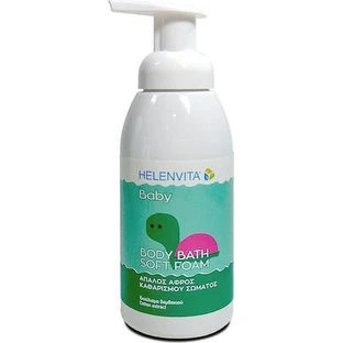 HELENVITA Baby Body Bath Soft Foam Soft Foam Cleansing Foam for Babies 400ml