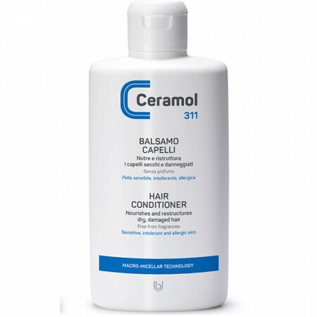 Balsam pentru par cu scalp sensibil, 200 ml, Ceramol