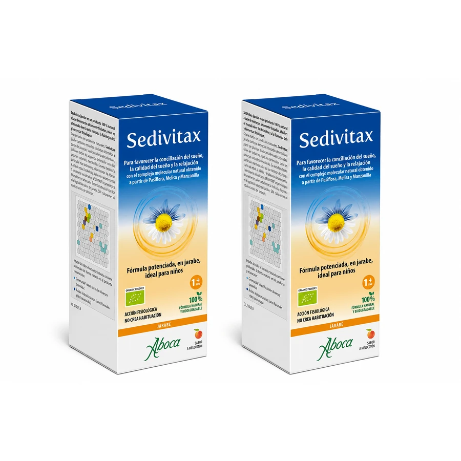Aboca Sedivitax Pädiatrischer Sirup, 2x220 g