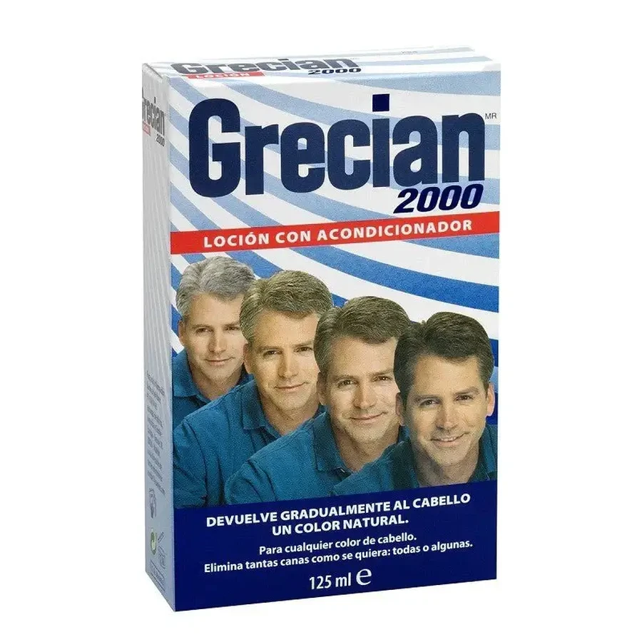 Grecian 2000 Lotion tegen grijs haar, 2 × 125 ml
