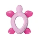 NUK Teething Ring Cool All-Around Turtle 3m+ In Various Colors - Pink