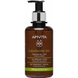 APIVITA Gel Limpiador Purificante Propóleo y Lima Gel Limpiador Facial Para Pieles Grasas - Mixtas Con Propóleo y Lima 200ml