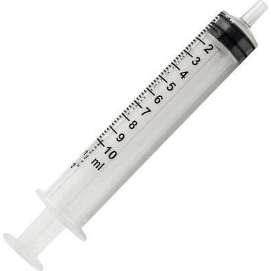 ALFASHIELD Seringues sans aiguille 10ml, 1 pièce