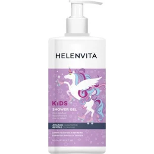HELENVITA Gel de Ducha Infantil Unicornio Gel de Ducha Suave 500ml