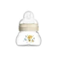 MAM Biberón de vidrio Feel Good con tetina de silicona para 0+ meses 90ml