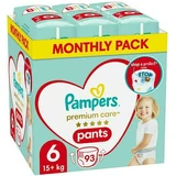 PAMPERS Pampers Pampers Monthly Premium Care Höschenwindeln-Braces No6 (+15kg) x93 Stück