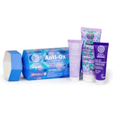 NATURA SIBERICA Bosbes Anti Ox Beauty Reinigingsschuim 75ml & Nachtmasker 30ml & Super Hydraterend Oogmasker 30ml