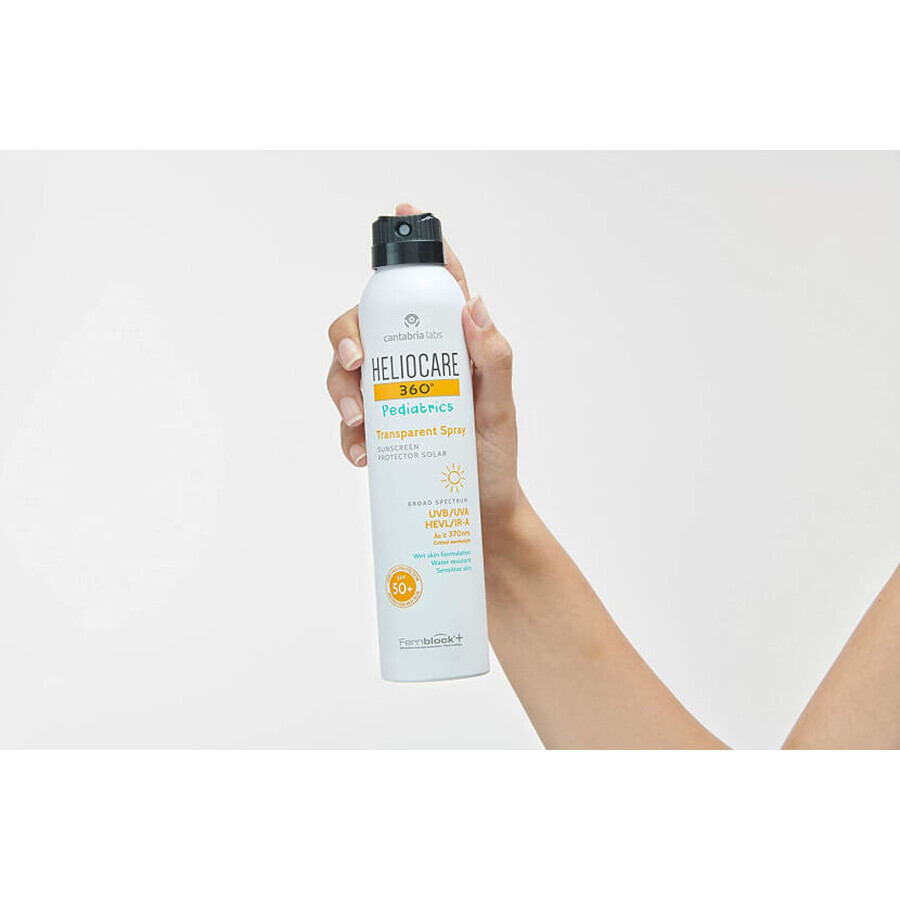 Heliocare 360 Pediatrics Sonnenschutzspray SPF 50+, 200 ml, Cantabria Labs 